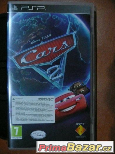 hra na PSP- Cars 2