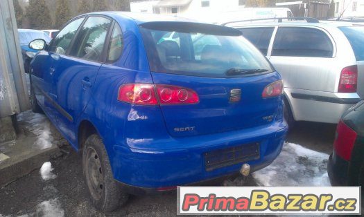 Seat Ibiza 1.9 TDI  r.v. 11/2003- komplet servis diagnostka