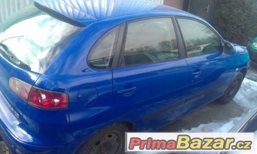 Seat Ibiza 1.9 TDI  r.v. 11/2003- komplet servis diagnostka