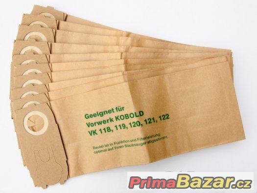 Filtrační sáčky Vorwerk 118 až 122 Filtrační sáčky Vorwerk 118 až 122