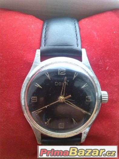stare hodinky Doxa cerne