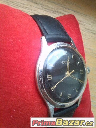 stare hodinky Doxa cerne stare hodinky Doxa cerne