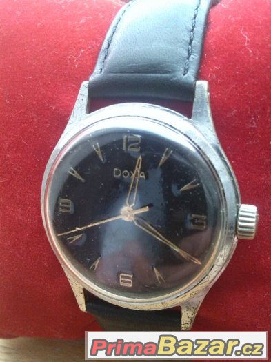stare hodinky Doxa cerne stare hodinky Doxa cerne