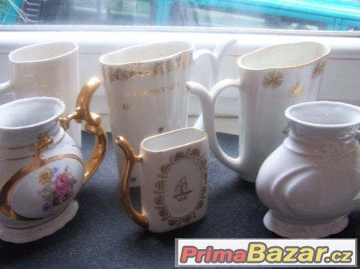 Porcelánové lázeňské pohárky