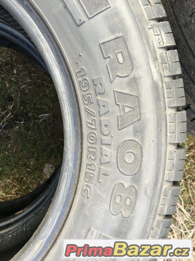 4ks letních pneumatik 195/70 R15C