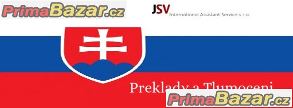 Překady a tlumočení Slovenština