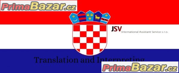 Překady a tlumočení Chorvatština