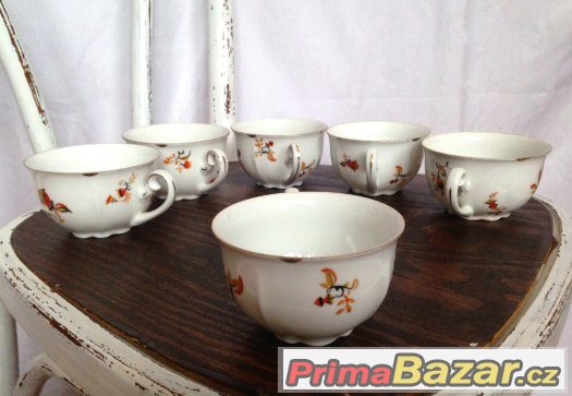 čajový  a kávový porcelánový servis