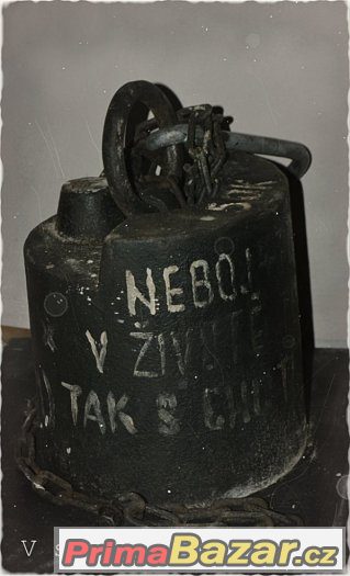 Starožitné mlýnské závaží váha 50Kg