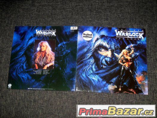 Prodám LP Warlock – Triumph And Agony (1987) Limited Edition