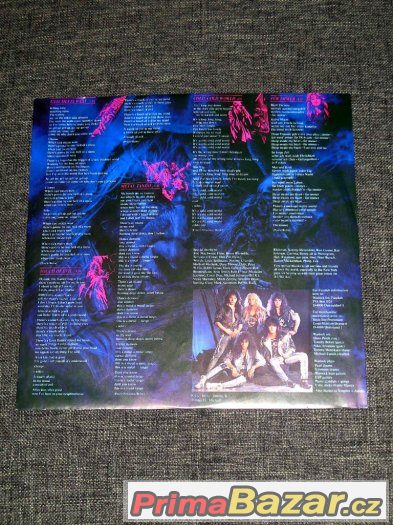 Prodám LP Warlock – Triumph And Agony (1987) Limited Edition