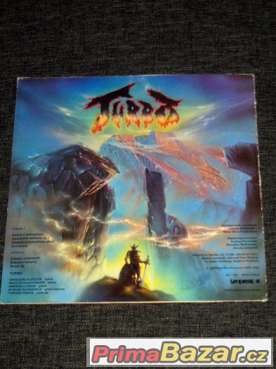 Prodám LP Turbo ‎– Alive (1989)