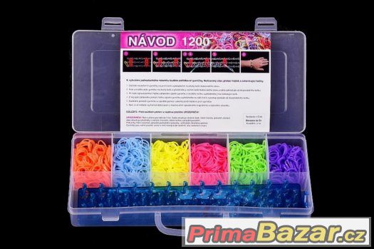 NOVÁ Sada Loom Bands 1200