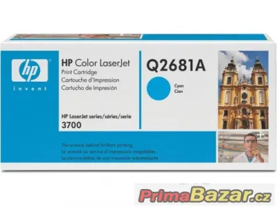 ORIGINÁLNÍ NOVÝ HP 2681A toner pro Lasejet 3700 modrá