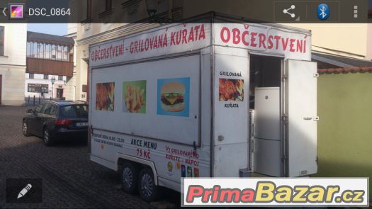 PRODEJNI STÁNEK PRO GRILOVANI KURAT + FASTFOOD