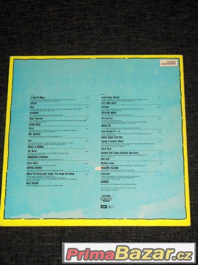 Prodám LP Formel Eins - Alles Top-Hits (1986)