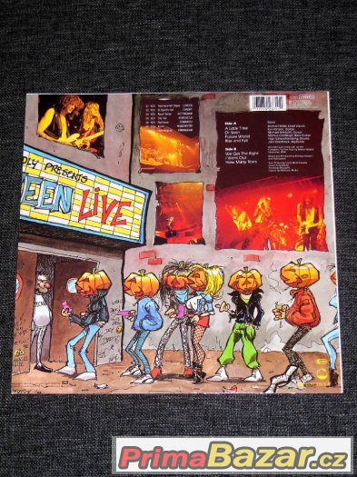 Prodám LP Helloween ‎– Live In The U.K. (1989)