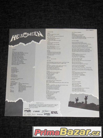 Prodám LP Helloween ‎– Live In The U.K. (1989)