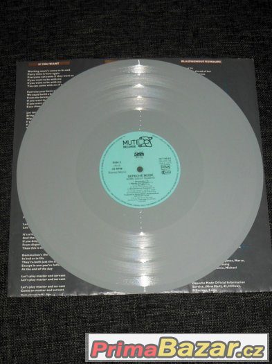 Prodám LP Depeche Mode ‎– Some Great Reward (1984)