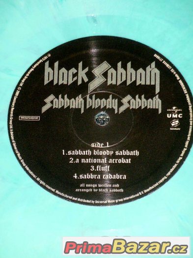 Prodám LP Black Sabbath – Sabbath Bloody Sabbath