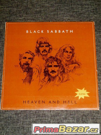 Prodám LP Black Sabbath ‎– Heaven And Hell (1980)