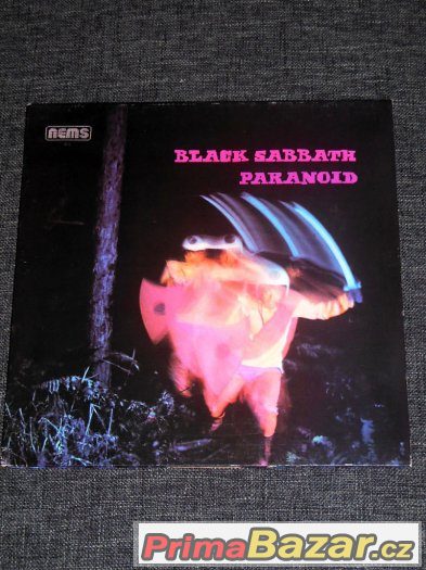 Prodám LP Black Sabbath ‎– Paranoid