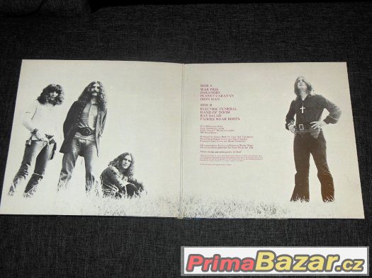 Prodám LP Black Sabbath ‎– Paranoid