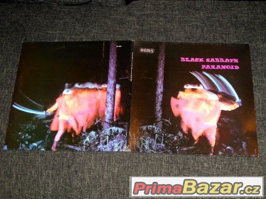 Prodám LP Black Sabbath ‎– Paranoid