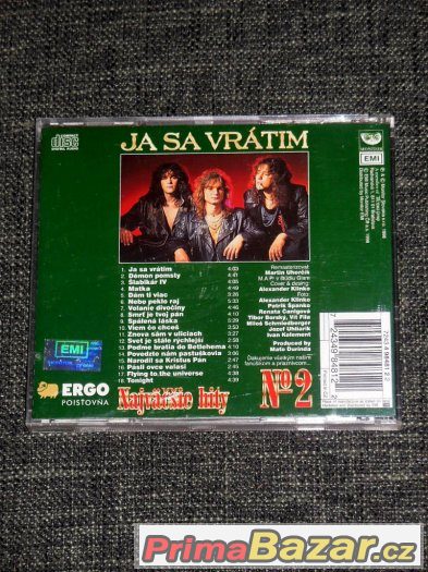 Prodám CD Tublatanka ‎– Ja Sa Vrátim - Najväčšie Hity № 2