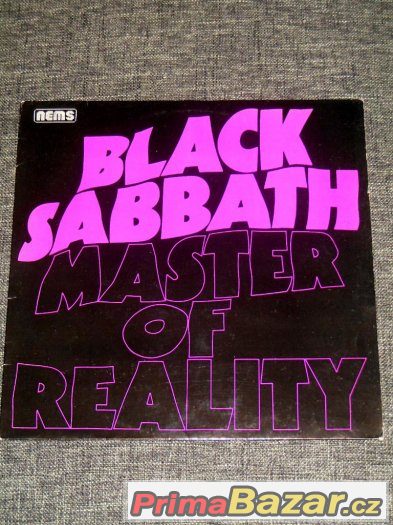 Prodám LP Black Sabbath – Master Of Reality