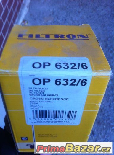 Filtron OP 632/4 - olejovy filtr LEVNĚ