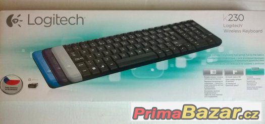 Logitech Wireless Keyboard K230 CZ - NOVÁ