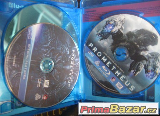 Vetřelec kompletní sága 1-4 (Blu-ray) + Prometheus 3D+2D