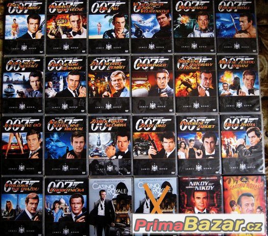 James Bond kolekce 23 DVD