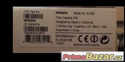 APPLE Time Capsule 2TB. 4. generace, stáří 28 měsíců
