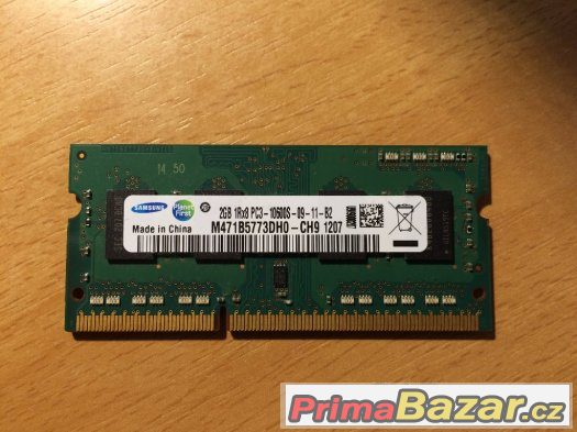 2GB DDR3 do notebooku