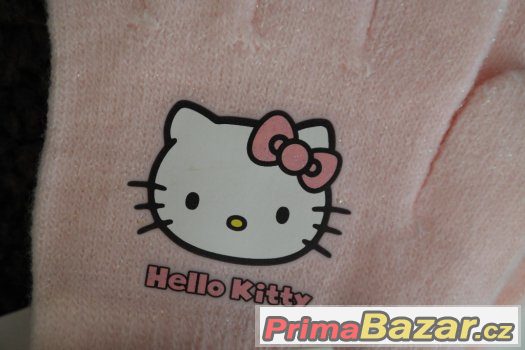 NOVÉ RUKAVICE HELLO KITTY Z H&M - 1-4 ROKY