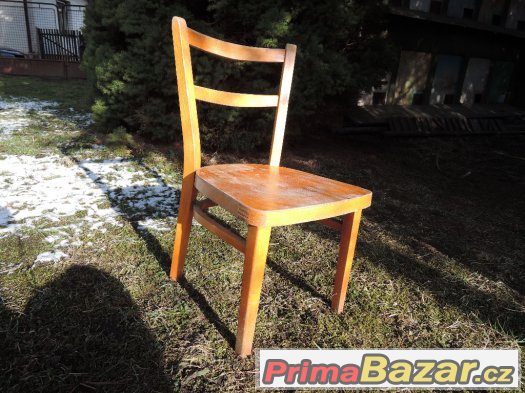 Dětská dřevěná židle