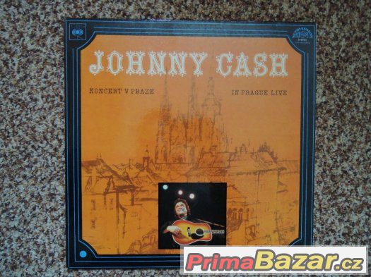 Vinyl Johnny Cash-Live in Prague