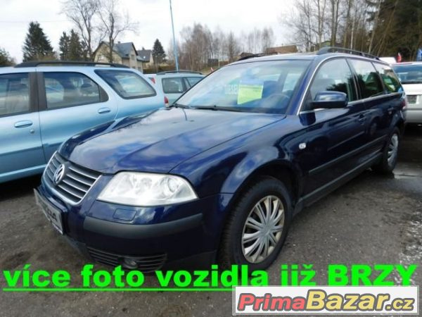 Volkswagen Passat, 1,9 TDI * 96kW* + sada pneu,