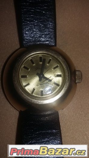 Pozlacene hodinky MADE IN GDR