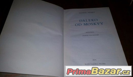 Prodám knihu Daleko od Moskvy