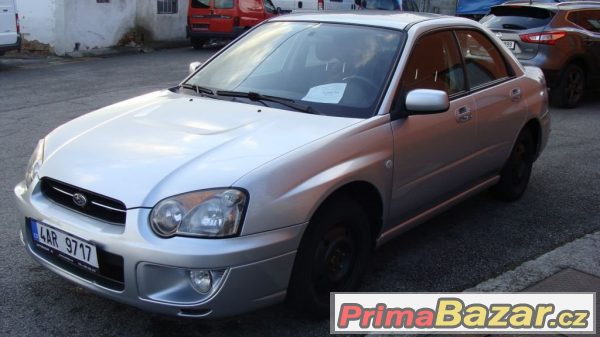 Subaru Impreza, 2.0i + PLYN, sedan, benzín