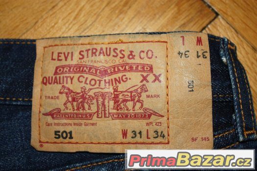 Levis Jeans sběratelské