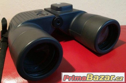 Dalekohled Bresser 7x50 námořní a vodotesný do 5m kompas Dalekohled Bresser 7x50 námořní a vodotesný do 5m kompas