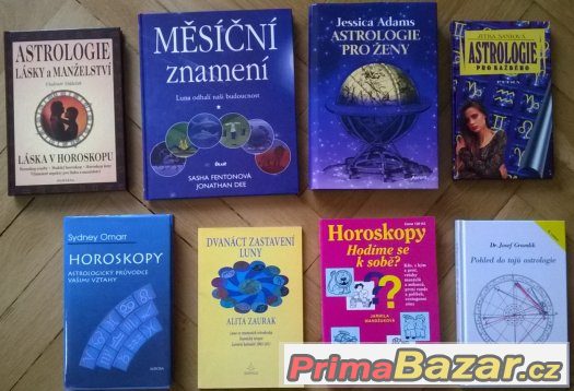 8X ASTROLOGIE-nové knihy