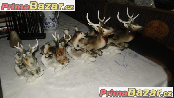 Prodám sbírku sošek 57 kusů Prodám sbírku sošek 57 kusů