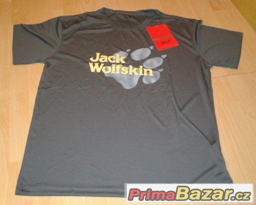 funkční tričko Jack Wolfskin XL šedé doprava zdarma