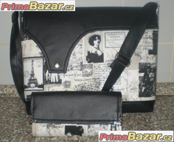 Originální dámský set - kabelka + peněženka