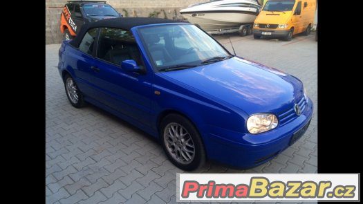 Vw golf 1,9tdi 81kw cabrio karmann prodej/vymena